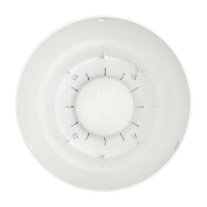 greenville hanging basket 24cm white